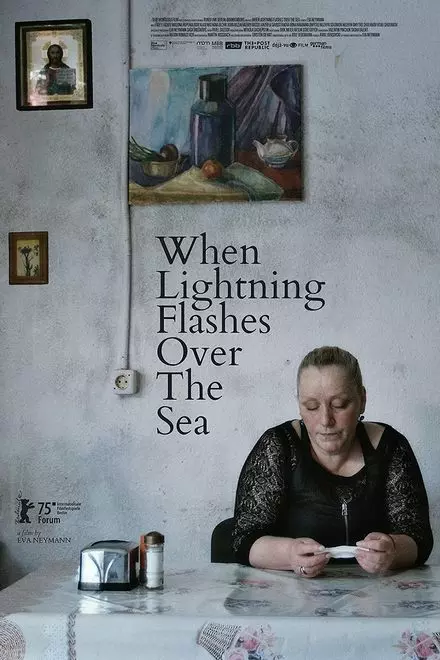 When Lightning Flashes Over the Sea